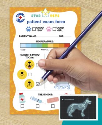 Alternative view of Geoffrey's Toy Box Star Pets Vet Care Playset with Plush Pet and Accessories