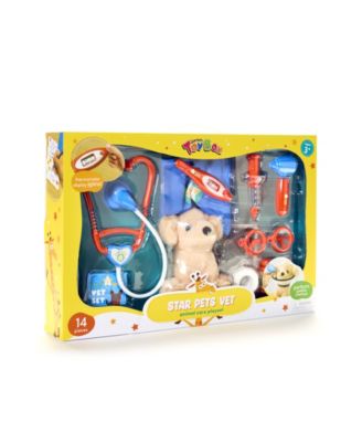 Geoffrey's Toy Box Star Pets Vet Care Playset with Plush Pet and Accessories - Image 3