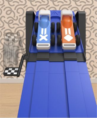 Geoffrey's Toy Box 20-Piece Downhill Derby Racetrack Set - Image 9