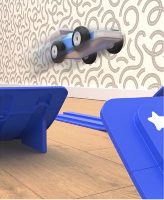 Alternative view of Geoffrey's Toy Box 20-Piece Downhill Derby Racetrack Set