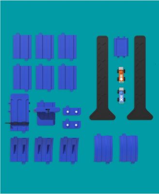 Geoffrey's Toy Box 20-Piece Downhill Derby Racetrack Set - Image 8