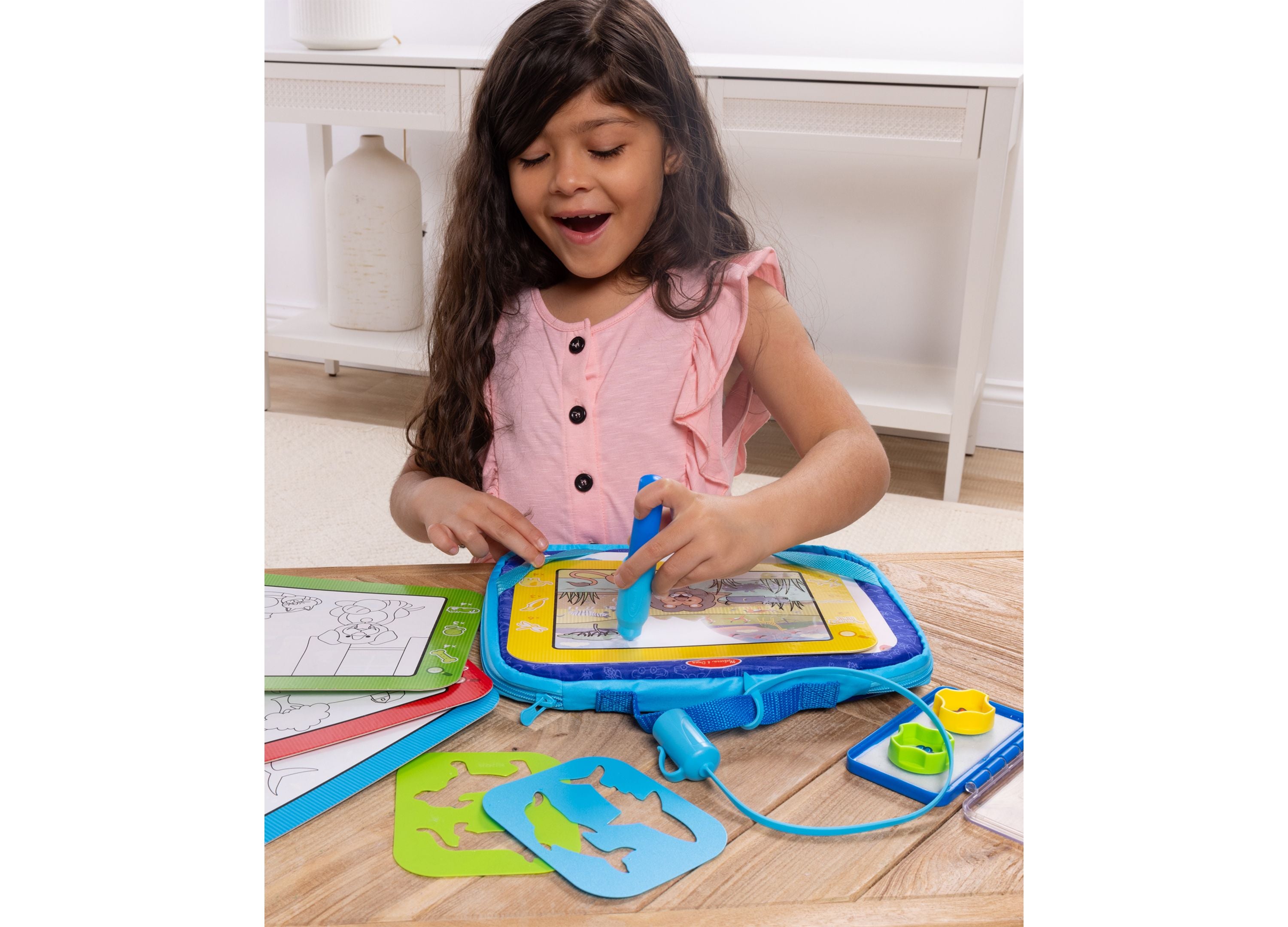 Melissa & Doug Water Wow! Multi-Activity Reusable Drawing Set with Case - Image 3