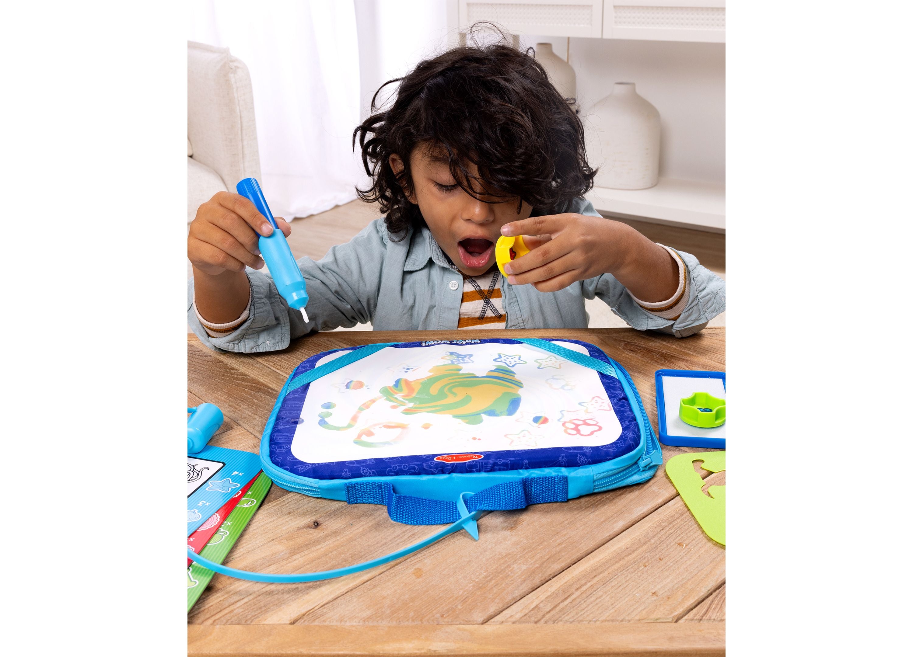 Melissa & Doug Water Wow! Multi-Activity Reusable Drawing Set with Case - Image 7