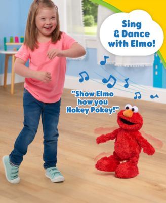 Sesame Street 14 inch Interactive Dancing Elmo Plush - Image 4