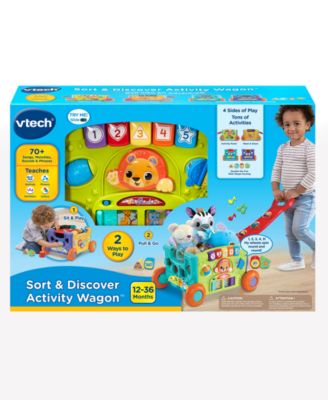 Alternative view of VTech Sort and Discover Activity Wagon Toy for Toddlers