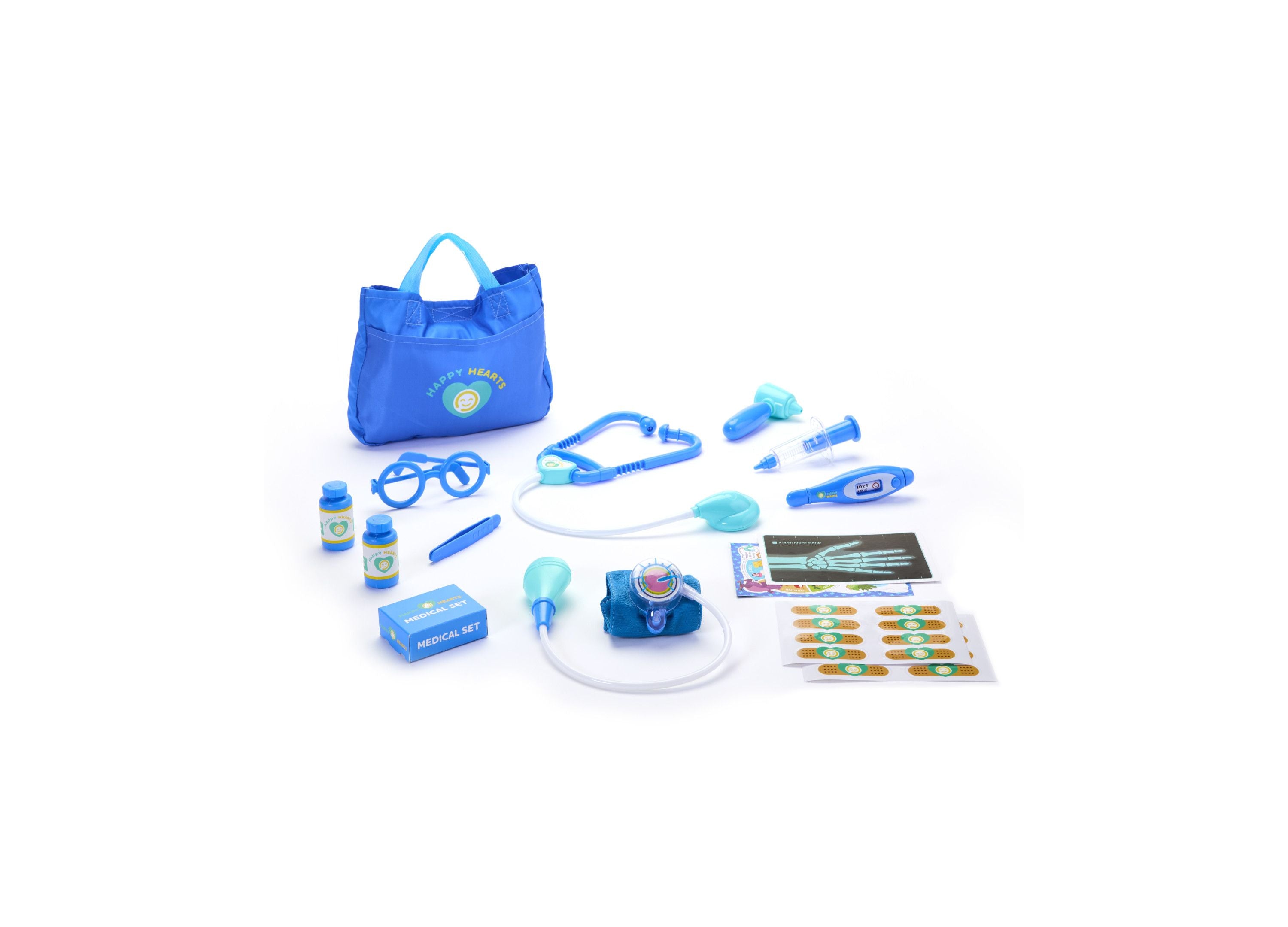 Geoffrey's Toy Box Hearts Doctor Medical Care Playset