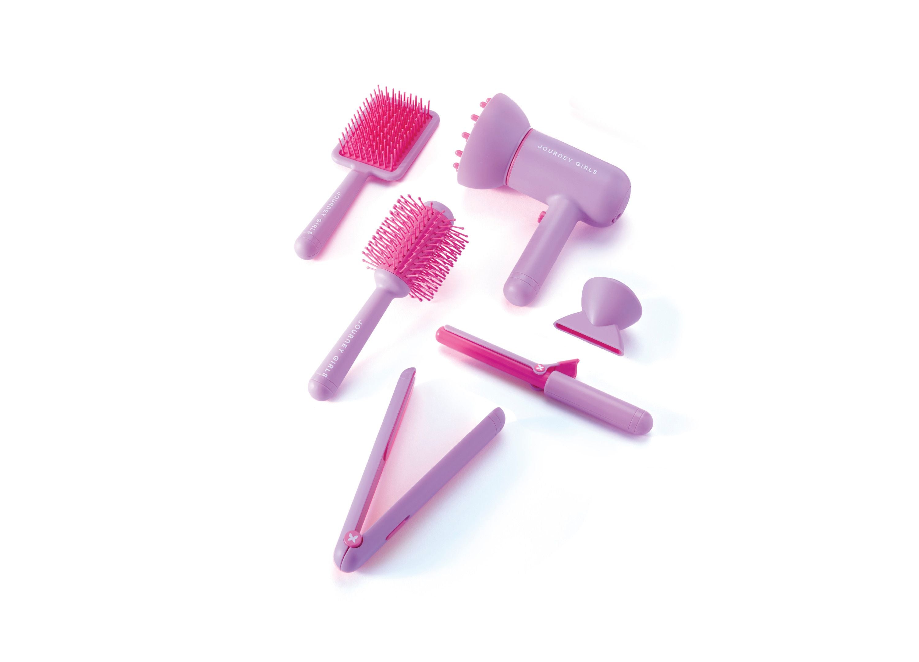 Journey Girls 7-Piece Glam Studio Hair Styling Set