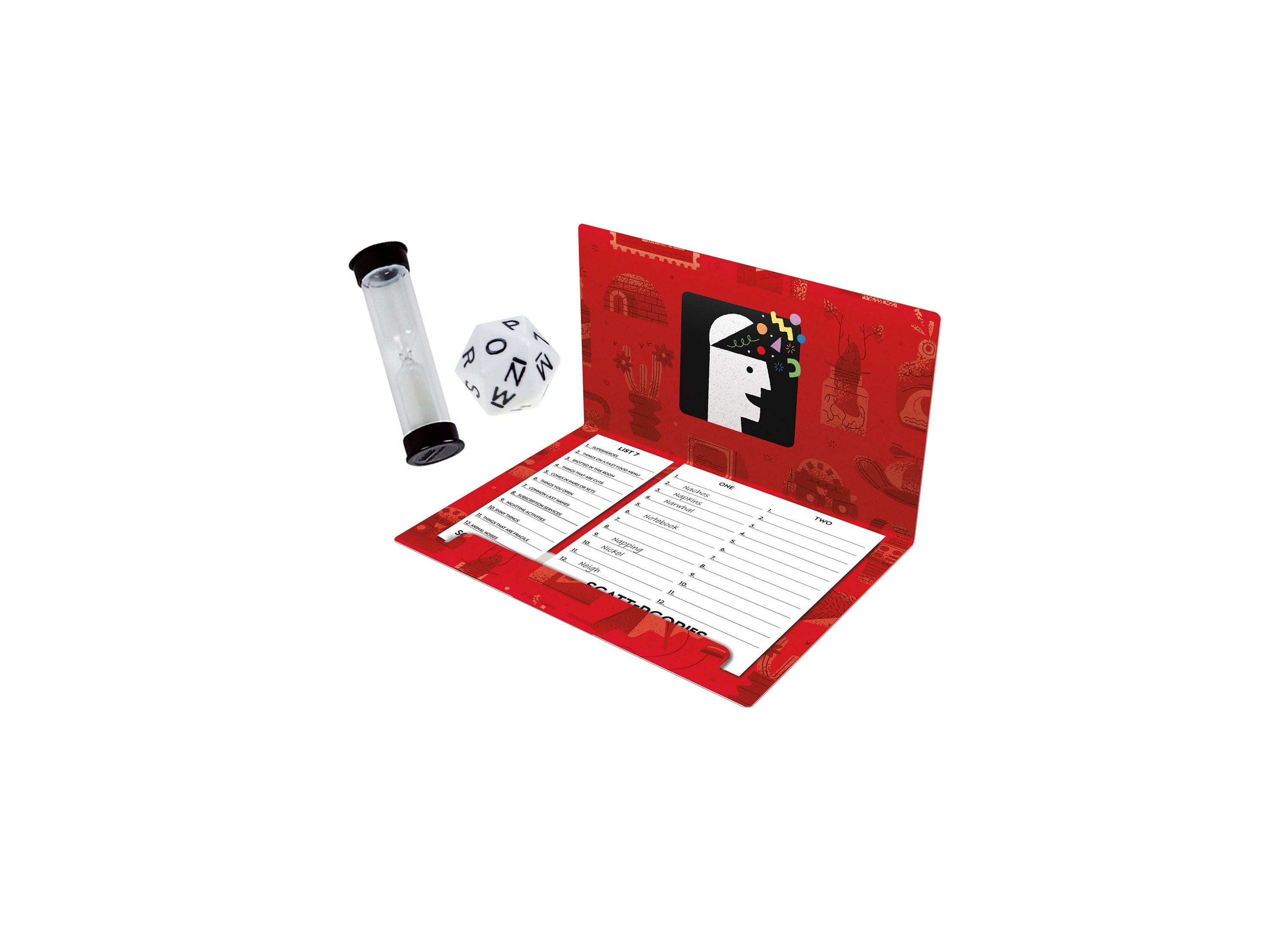 Hasbro Scattergories Classic Fast-Thinking Board Game - Image 2