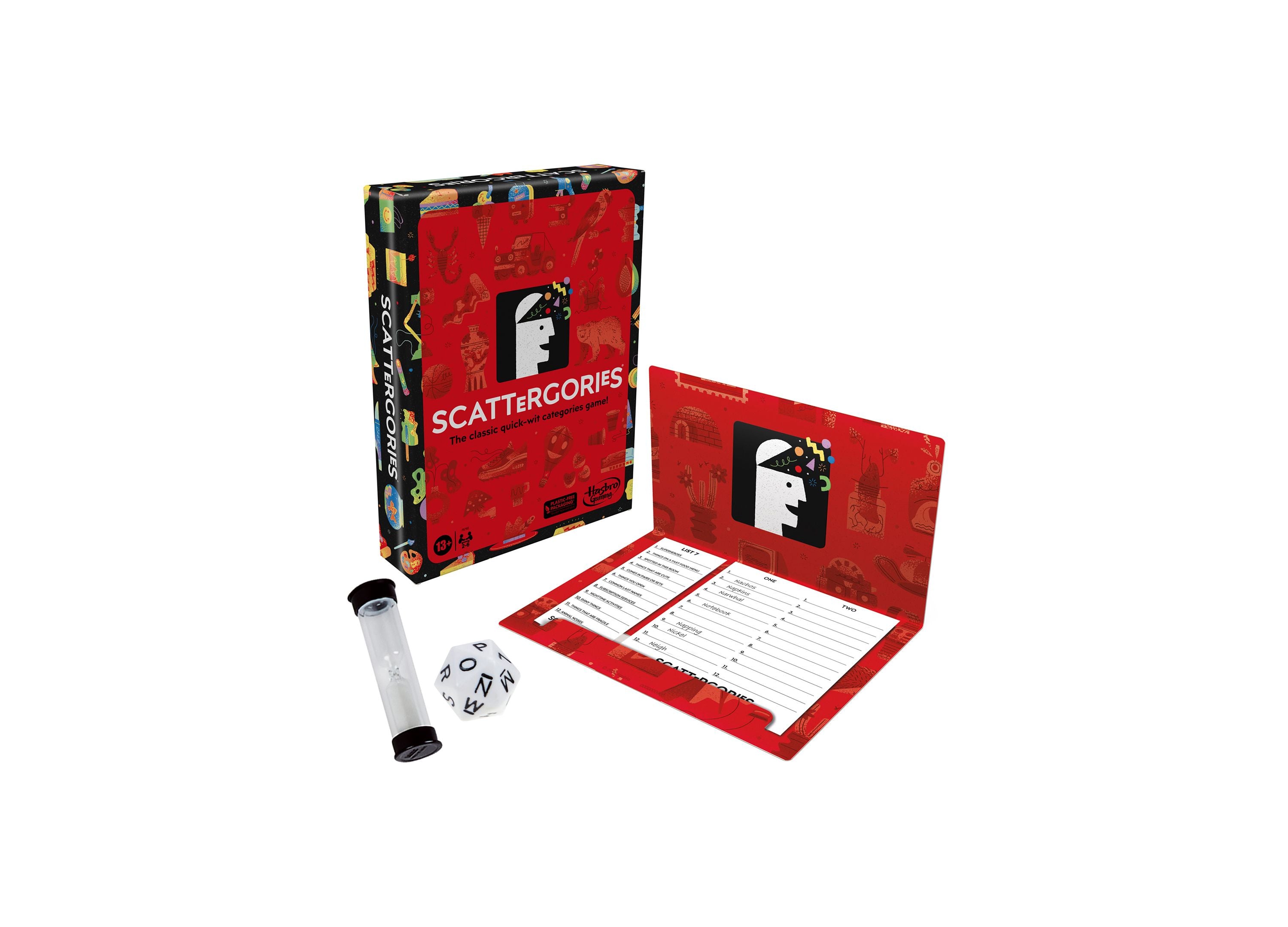 Hasbro Scattergories Classic Fast-Thinking Board Game - Image 5