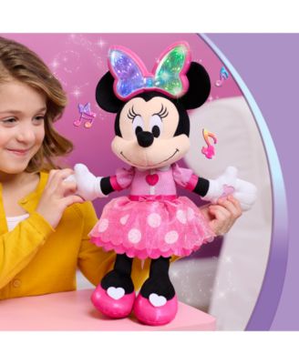 Alternative view of Disney Jr. 15 inch Interactive Colorfinity Minnie Mouse Plush Toy
