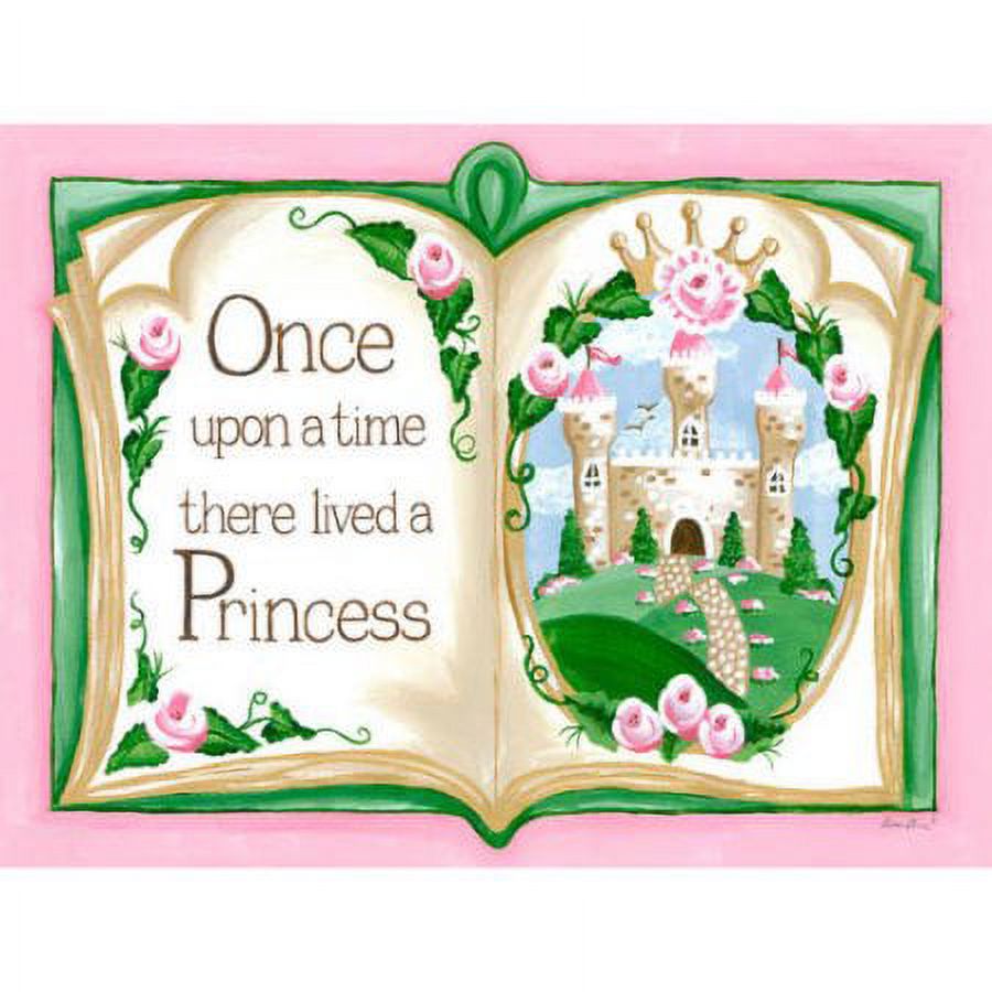 Oopsy Daisy Once Upon a Time Princess Canvas Wall Art