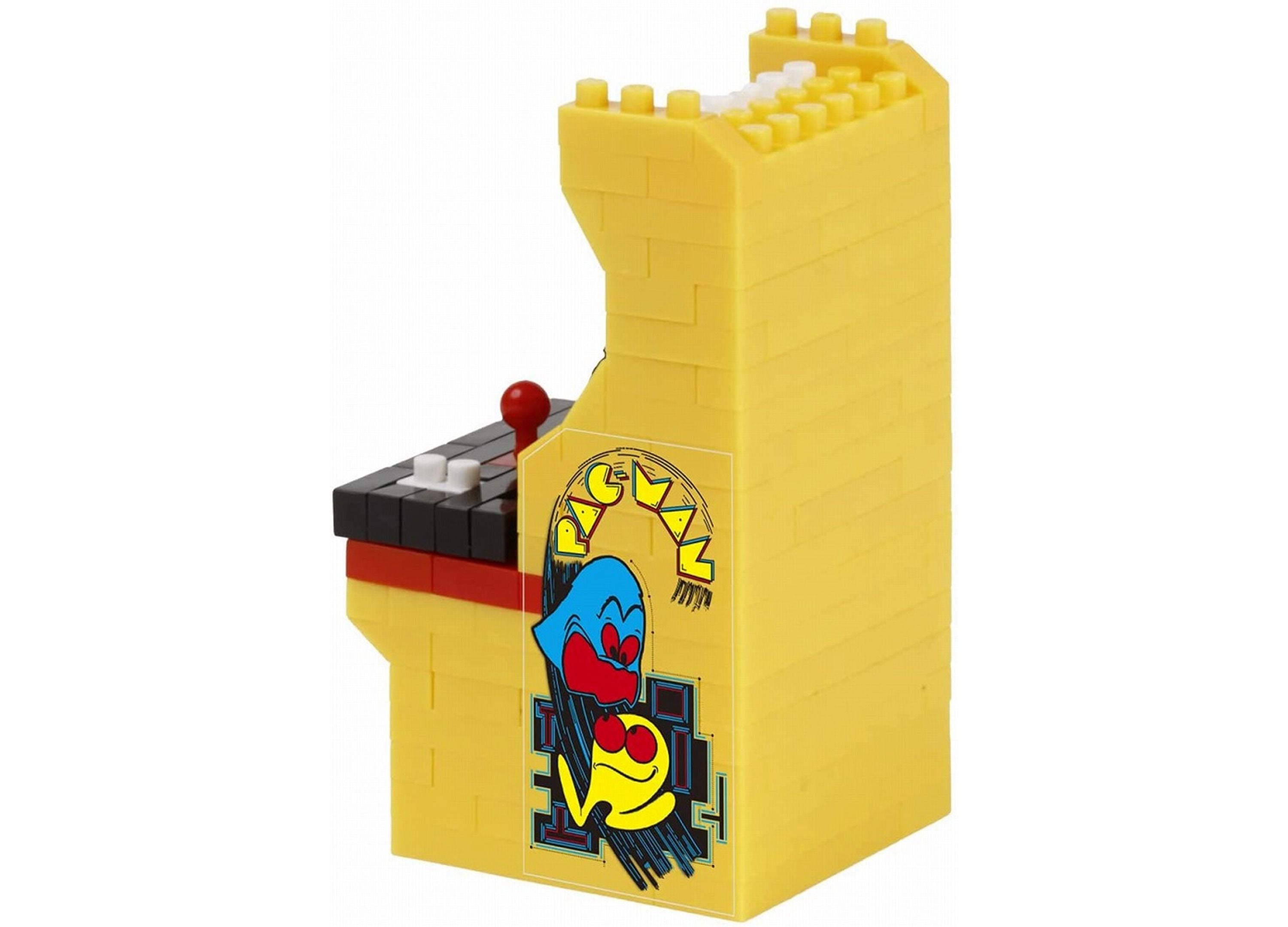 Alternative view of Nanoblock Pac-Man 160-Piece Arcade Machine Building Kit