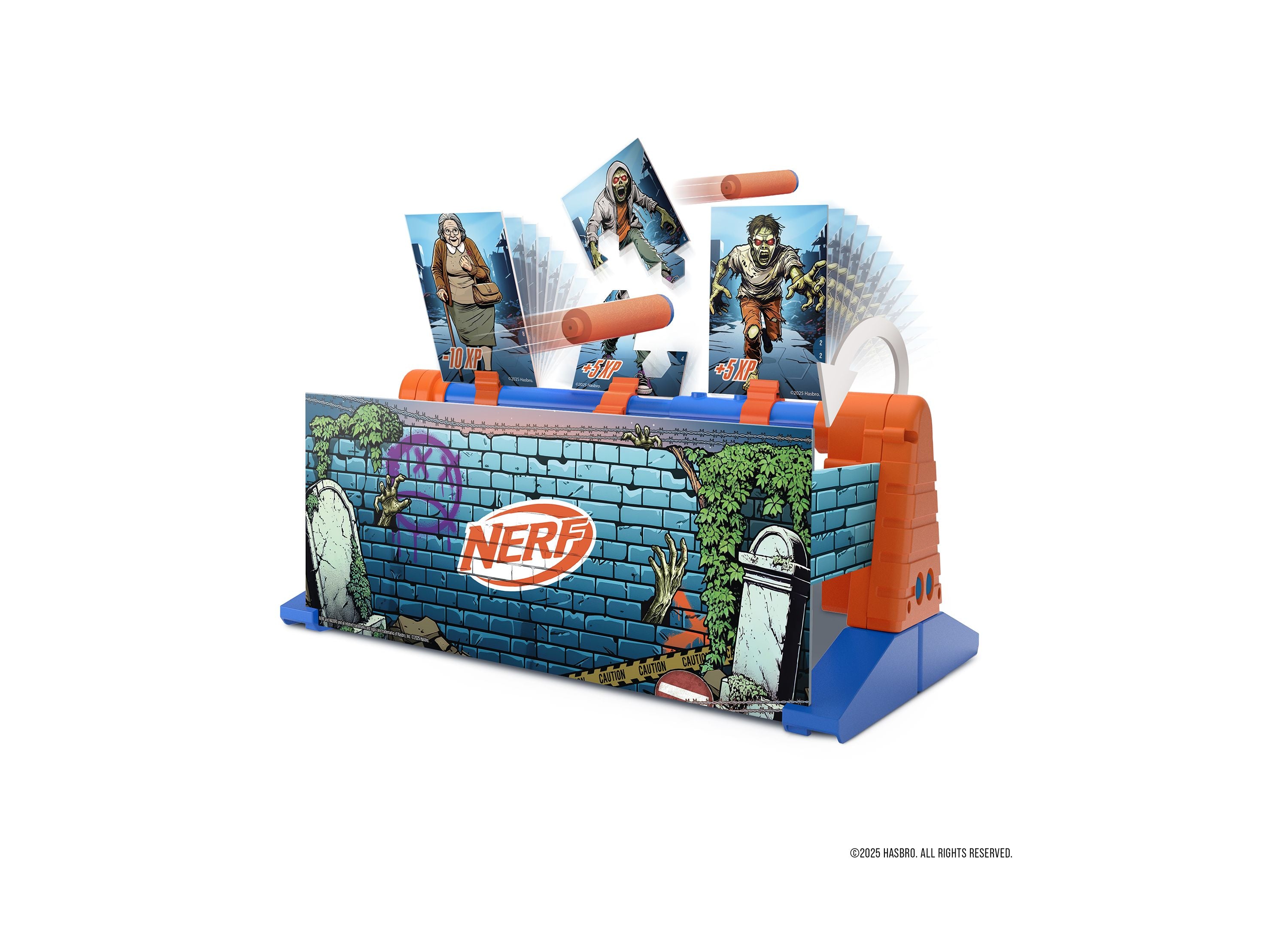 Alternative view of Nerf Zombie Spin Strike Target Playset