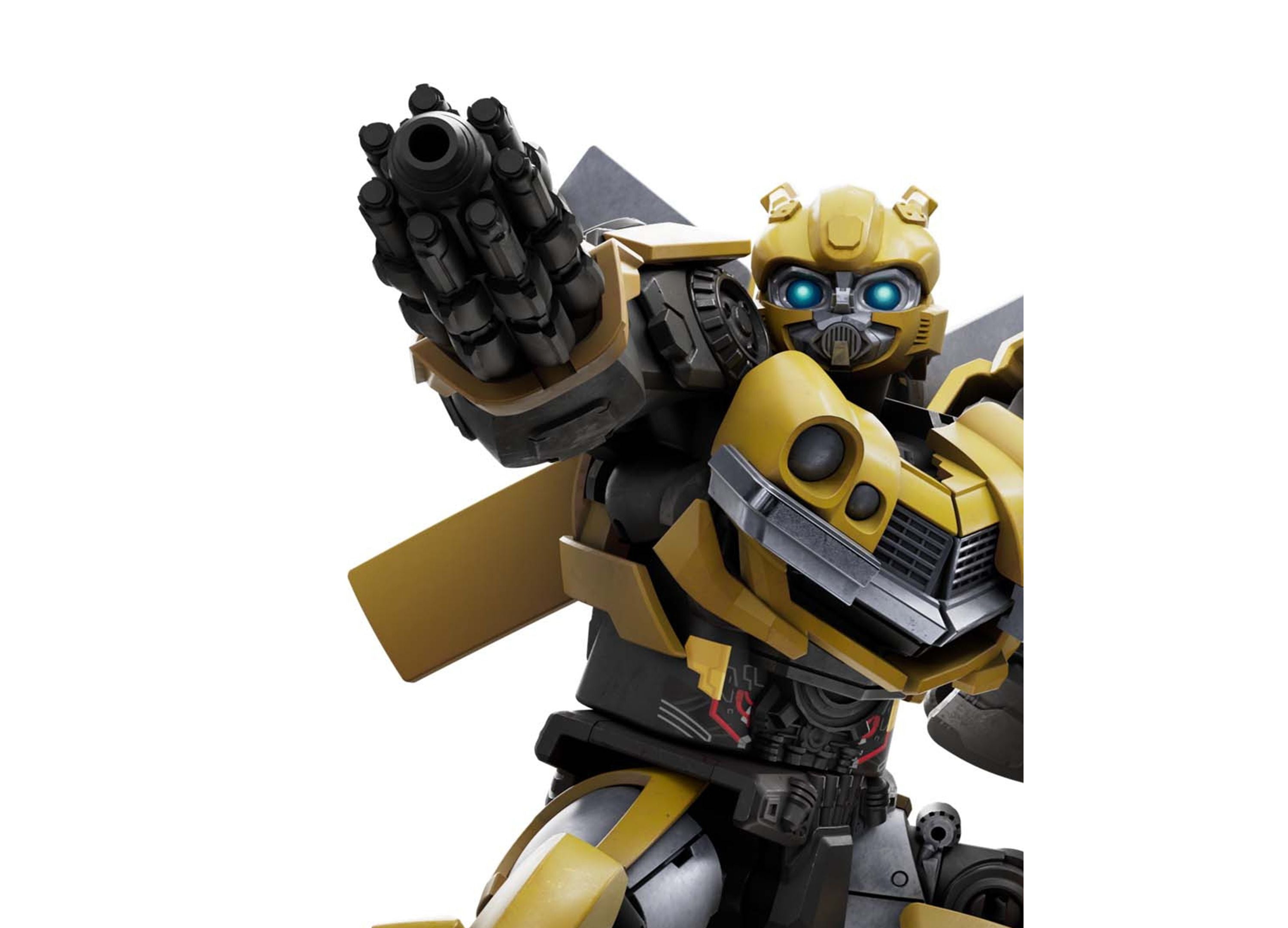 Alternative view of Transformers Bumblebee DIY Model Kit – Poseable Action Figure
