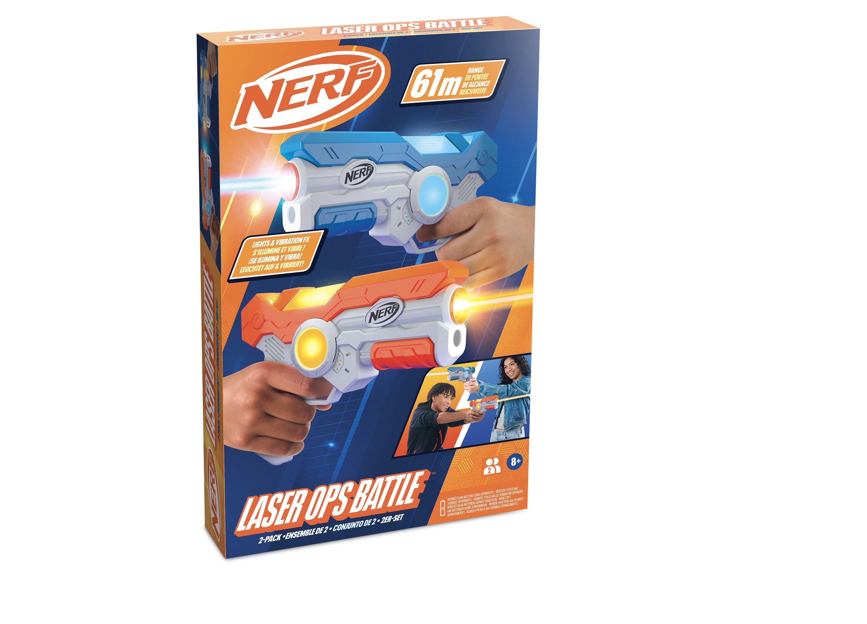 Nerf Laser Ops Pro Battle 2-Pack Laser Tag Arena