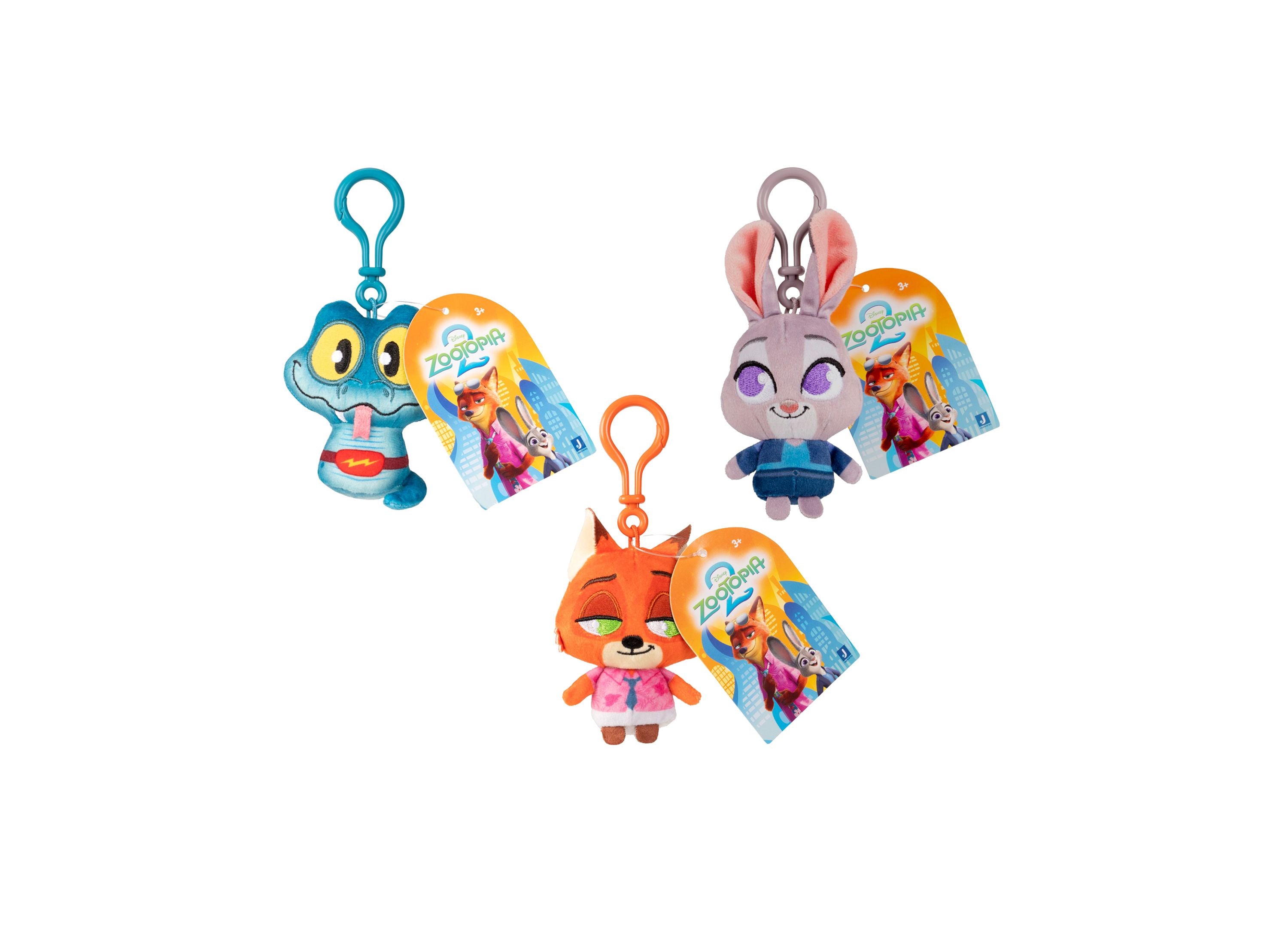 Zootopia 3-Inch Officer Judy Hopps Clip-On Plush Toy