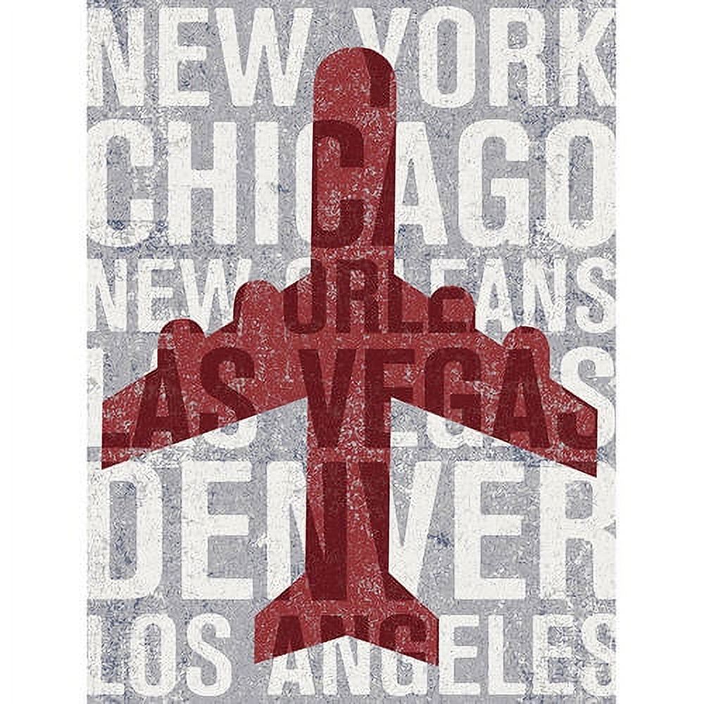 Oopsy Daisy The Places He'll Go Canvas Wall Art