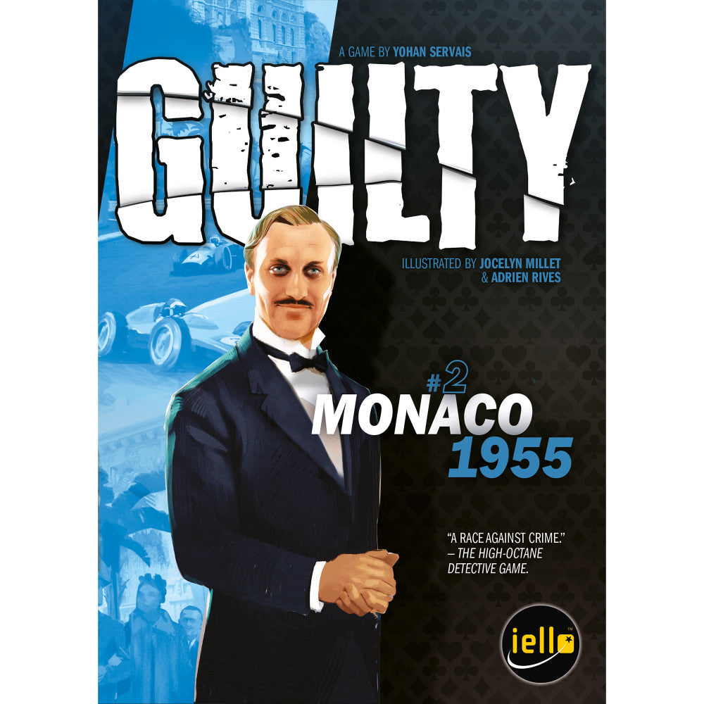 IELLO Guilty: Monaco 1955 Cooperative Deduction Board Game - Image 7