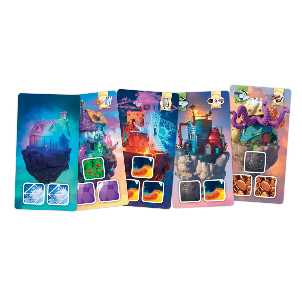 Alternative view of Welkin - Master Architect Strategy Board Game