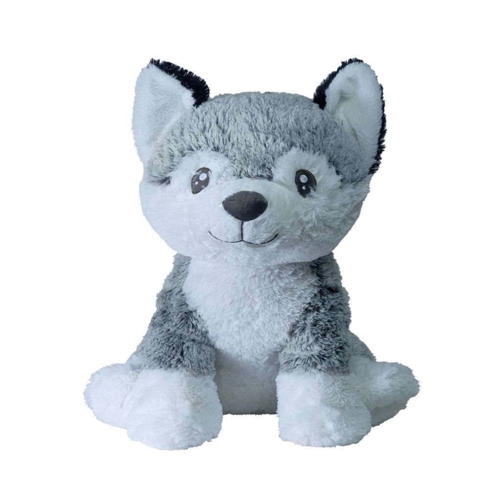 Alternative view of Pioupiou 20 inch Plush Kodi Husky Dog Stuffed Animal