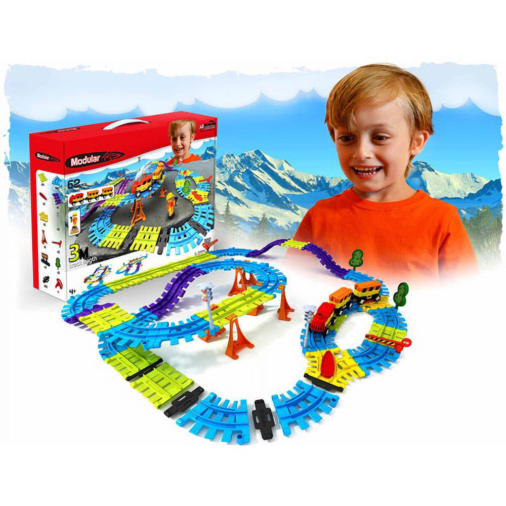 Alternative view of Modular Toys USA - 3D Railway Construction Set - City Explorer Edition