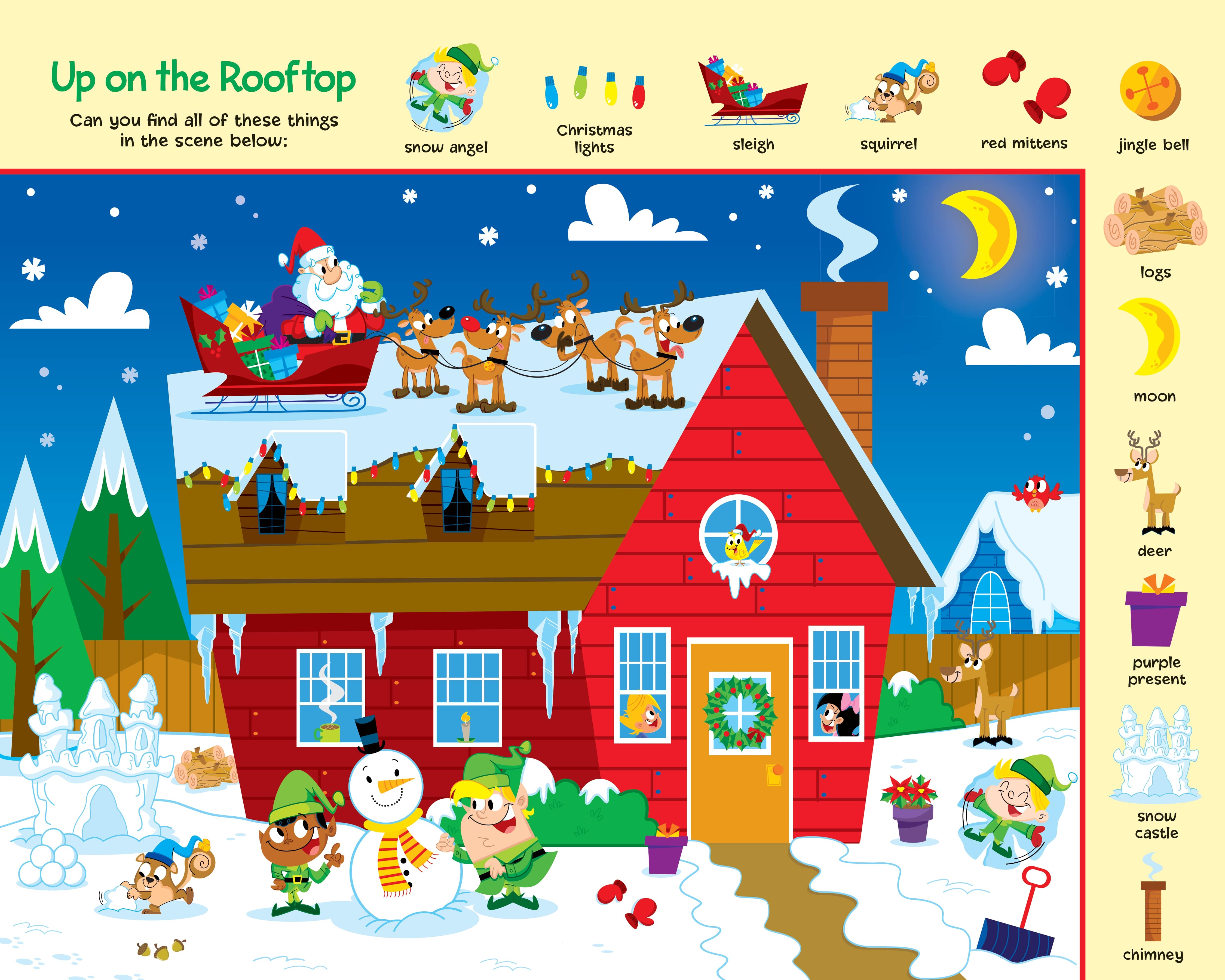 Alternative view of Santa's Workshop Family Fun Pad by Kidsbooks Publishing