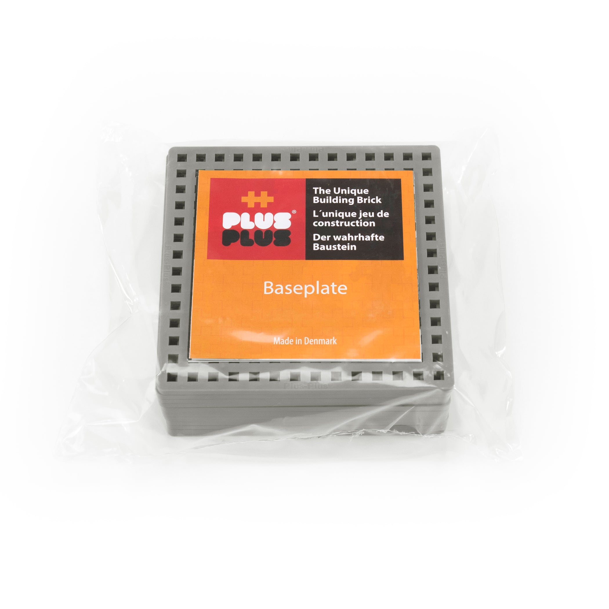 Alternative view of Plus-Plus Baseplates Classroom Pack, 12 Gray Building Platforms