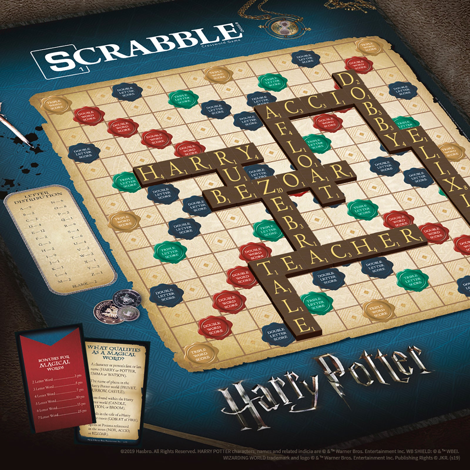 Harry Potter SCRABBLE Board Game by USAopoly - Image 4