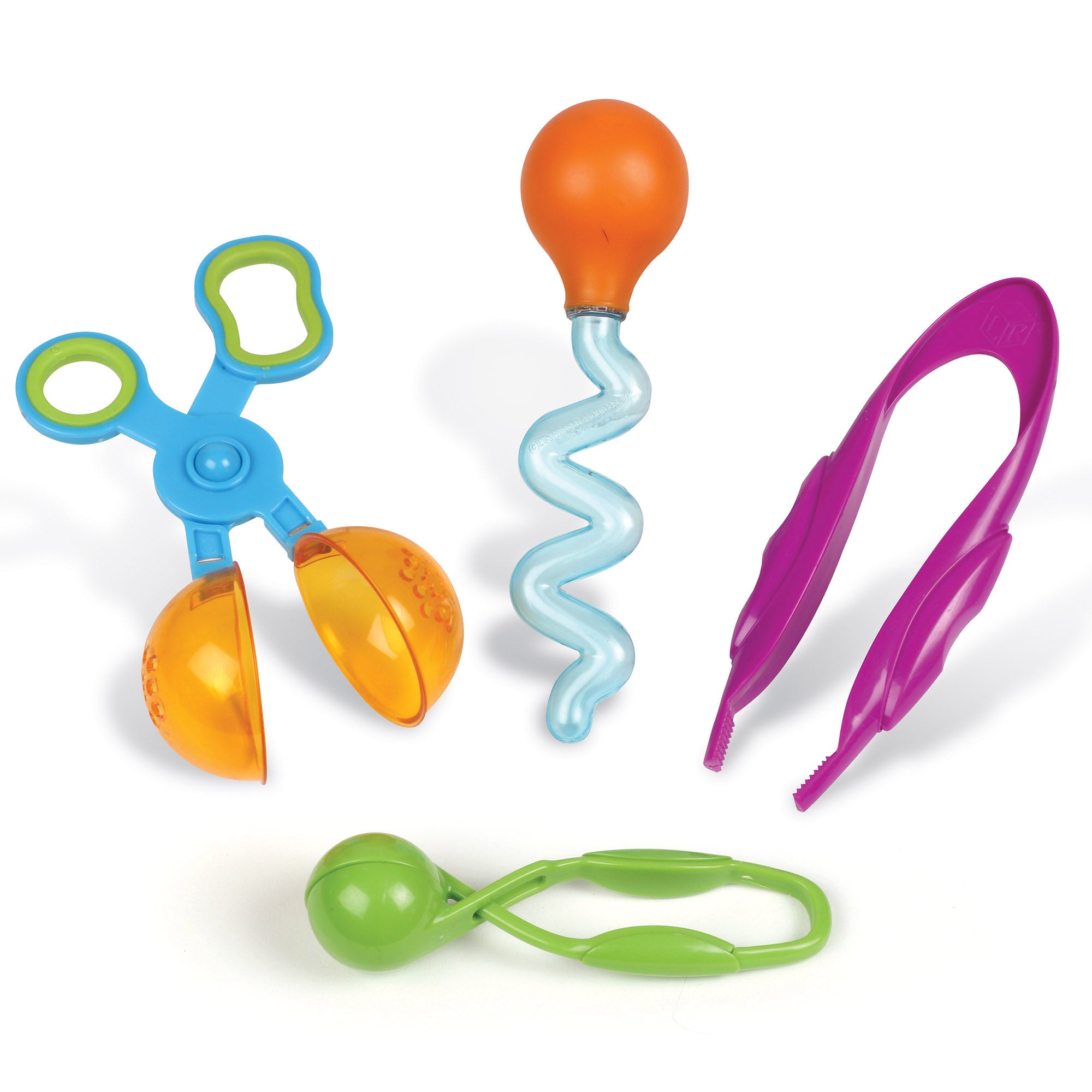 Alternative view of Learning Resources Helping Hands Fine Motor Tools Classroom Set - 24 Piece