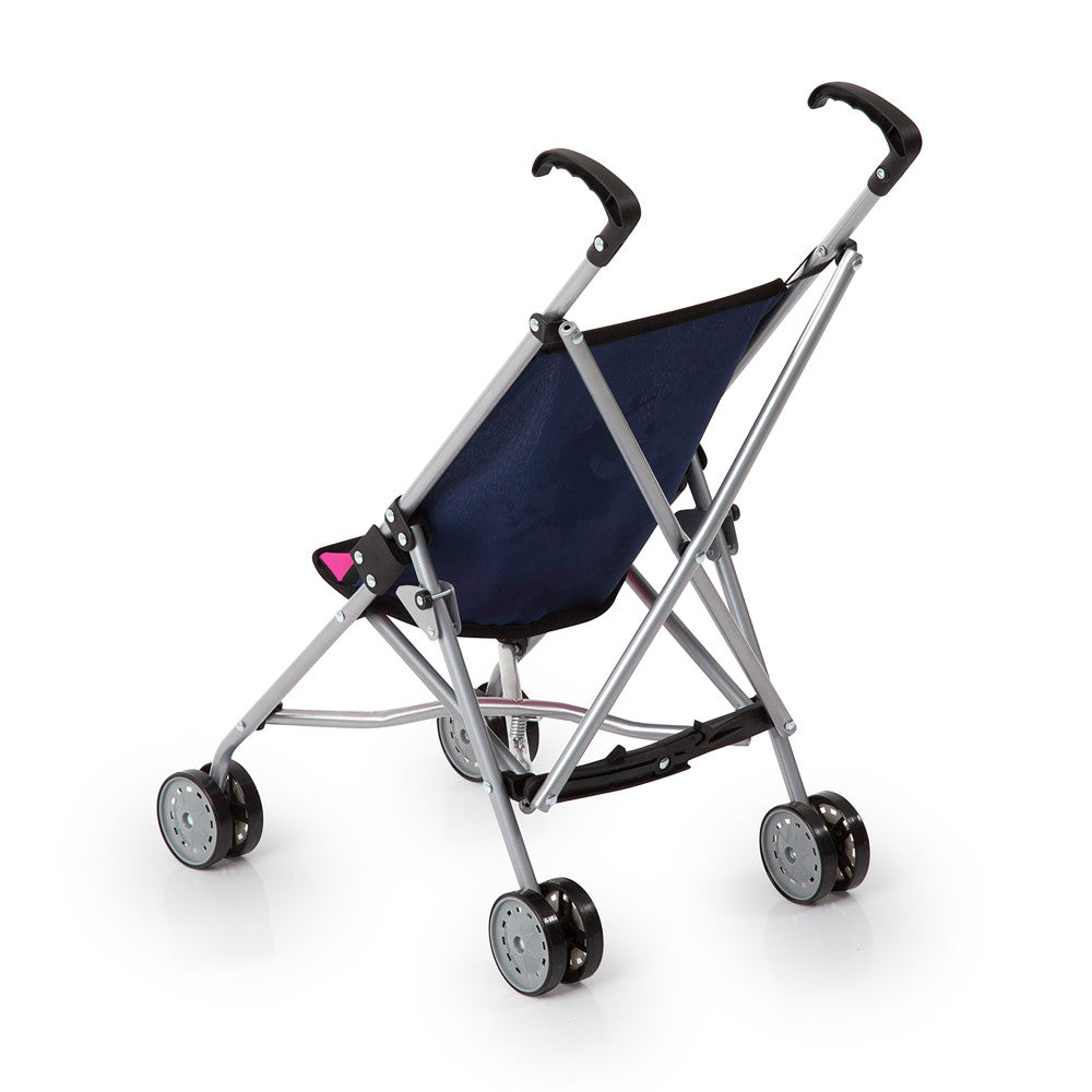 Bayer Deluxe Doll Stroller with Umbrella and Safety Belt - Image 3