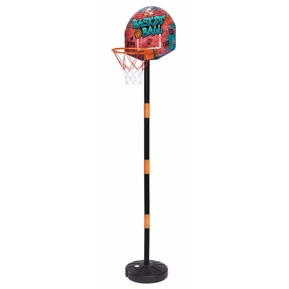 Alternative view of Simba Toys: Slam Dunk Basketball Hoop Play Set - Grow with Me Height-Adjustable Hoops for Ages 3+