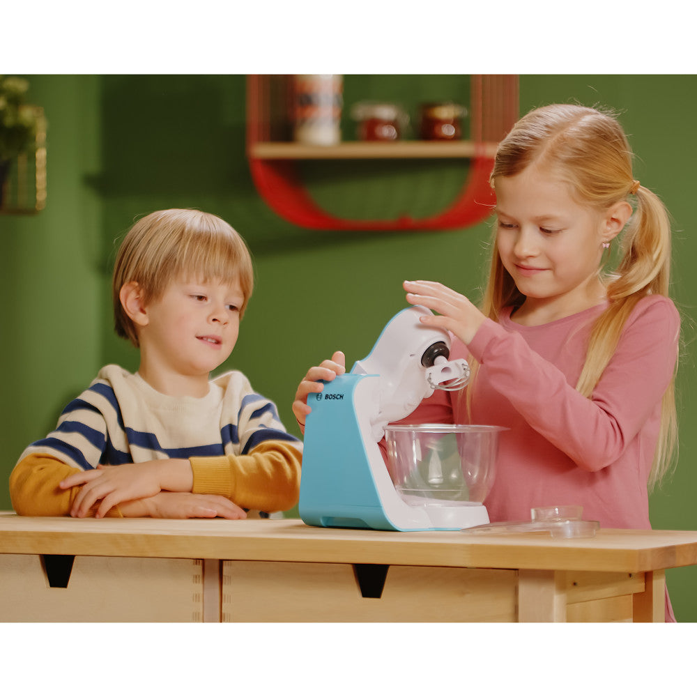 Bosch Junior Chef MUM 5 Kitchen Machine - White & Teal - Image 2
