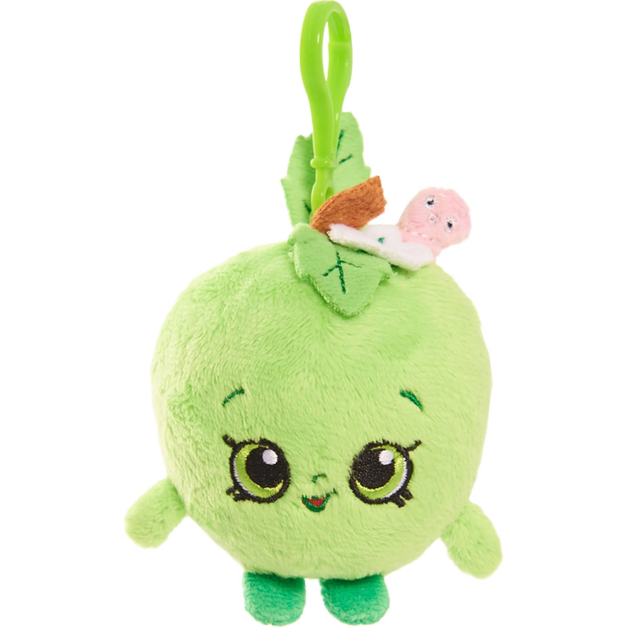 Shopkins Apple Blossom 6 inch Plush Clip