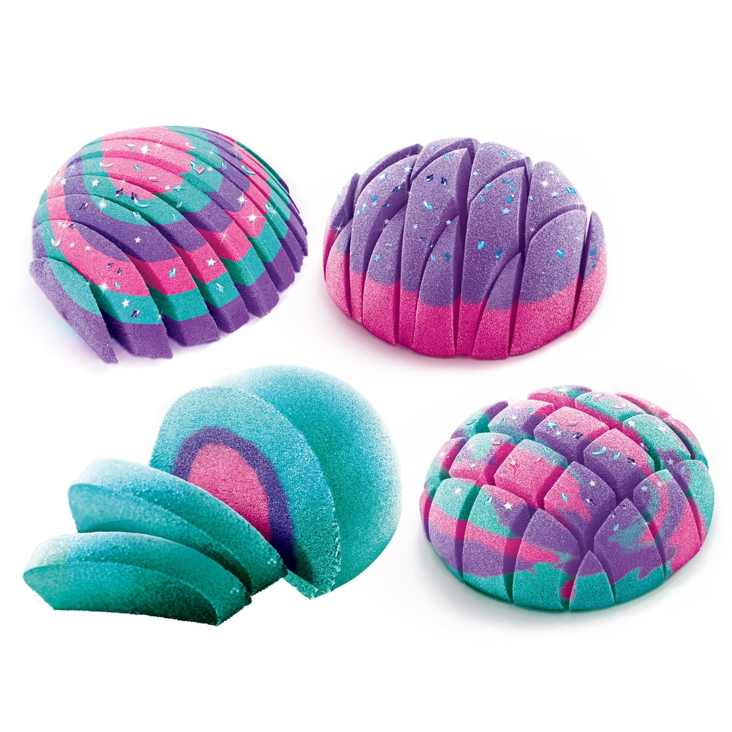 Alternative view of So Sand DIY Magic Sand Kit with Ball Shaped Case - 3 Colors