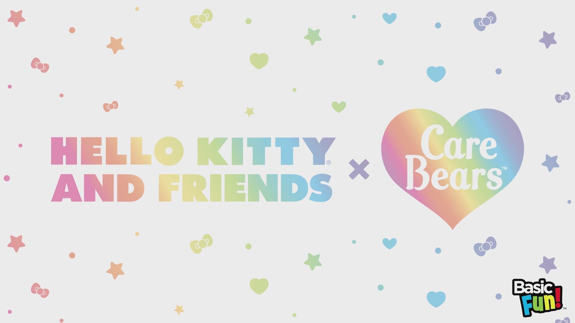 Alternative view of Care Bears Hello Kitty Plush, 2pk