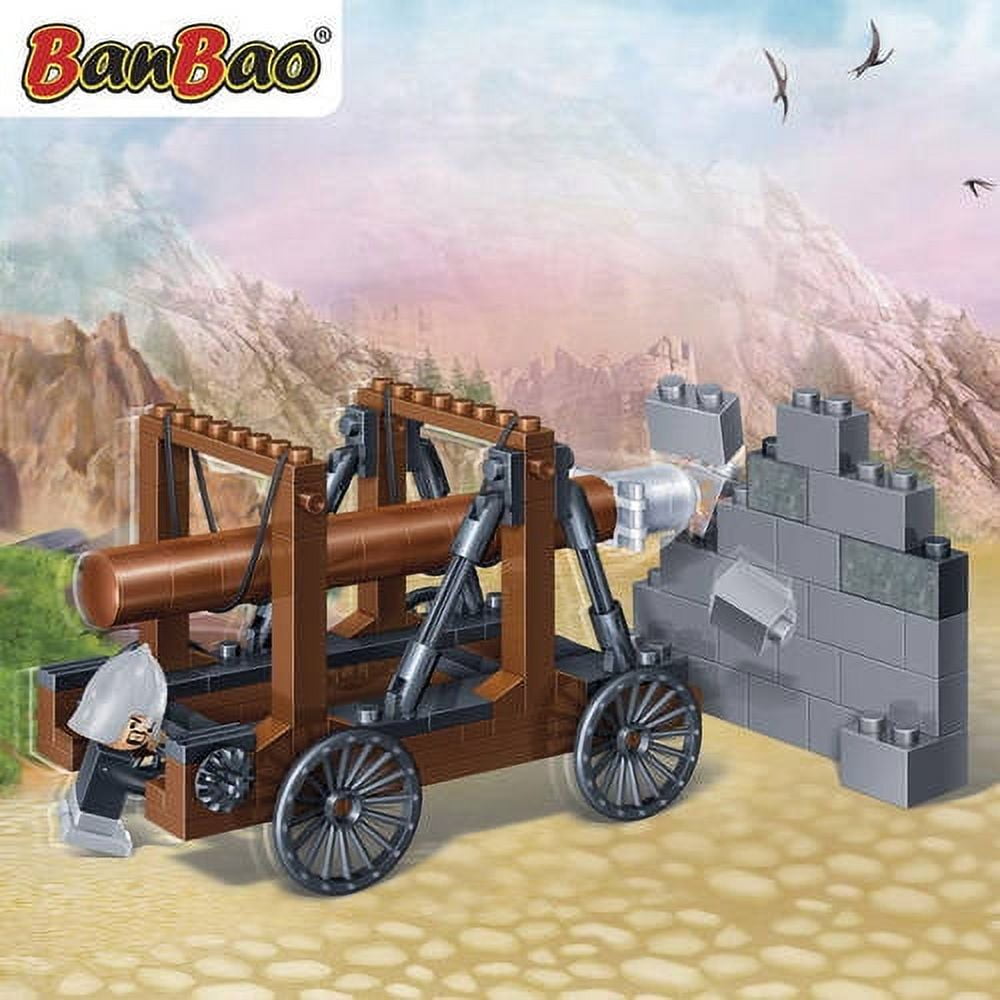 Alternative view of BanBao Medieval Catapult Building Set - 118 Pieces STEM Toy