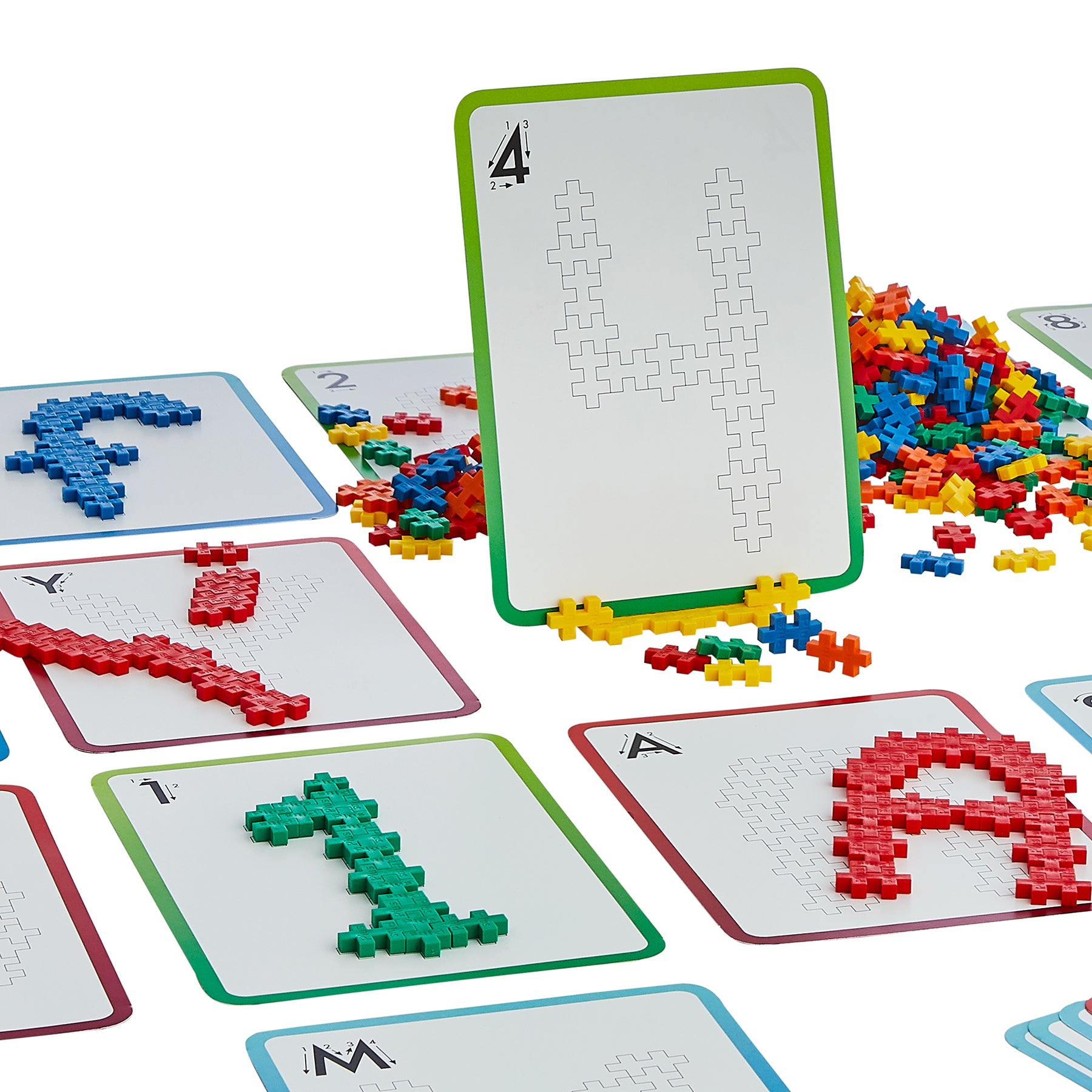 Plus-Plus Learn to Build Set - ABCs & 123s Educational Building Blocks - Image 3
