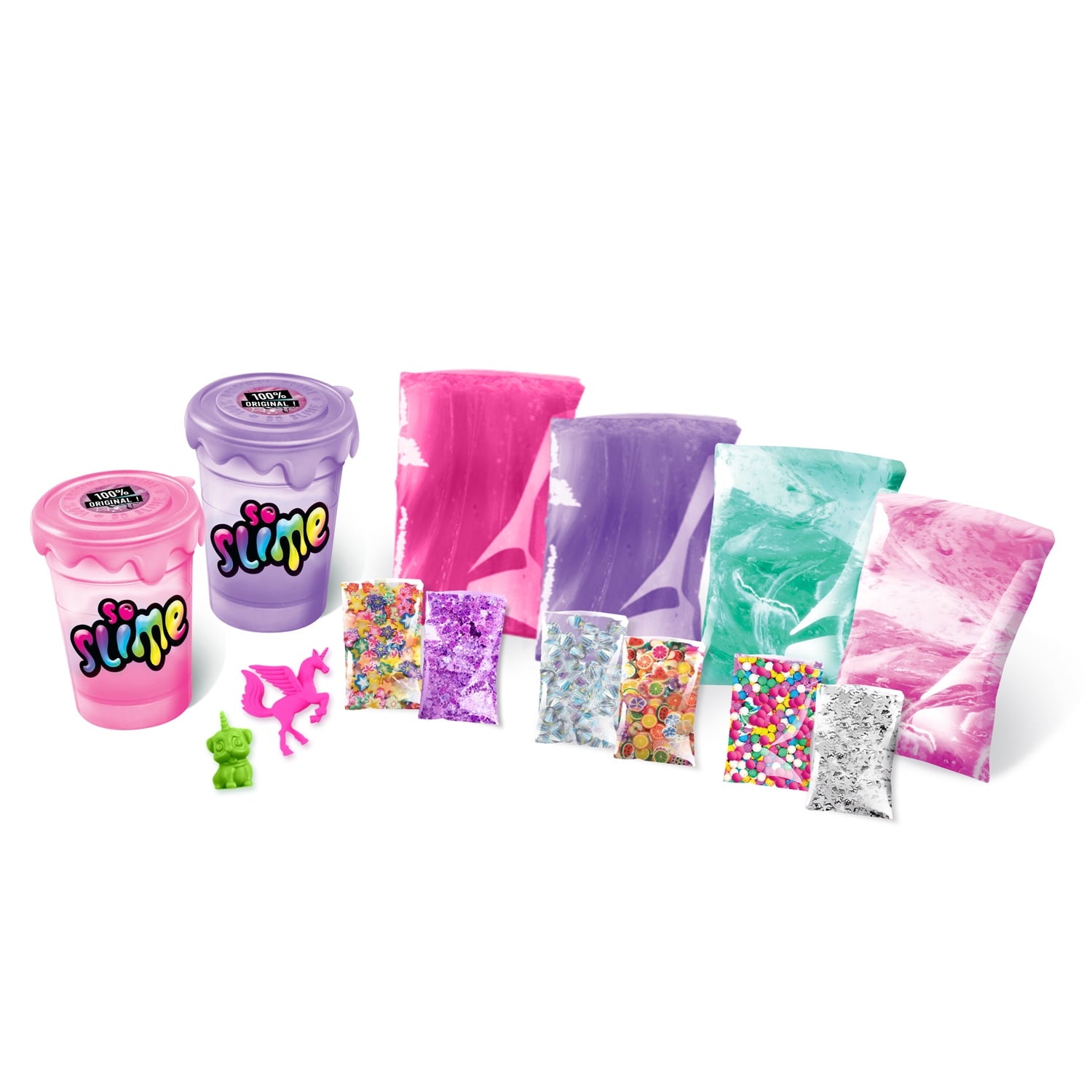Alternative view of So Slime DIY Colorful Premade Slime MixIn Kit with Decorative Add-ons