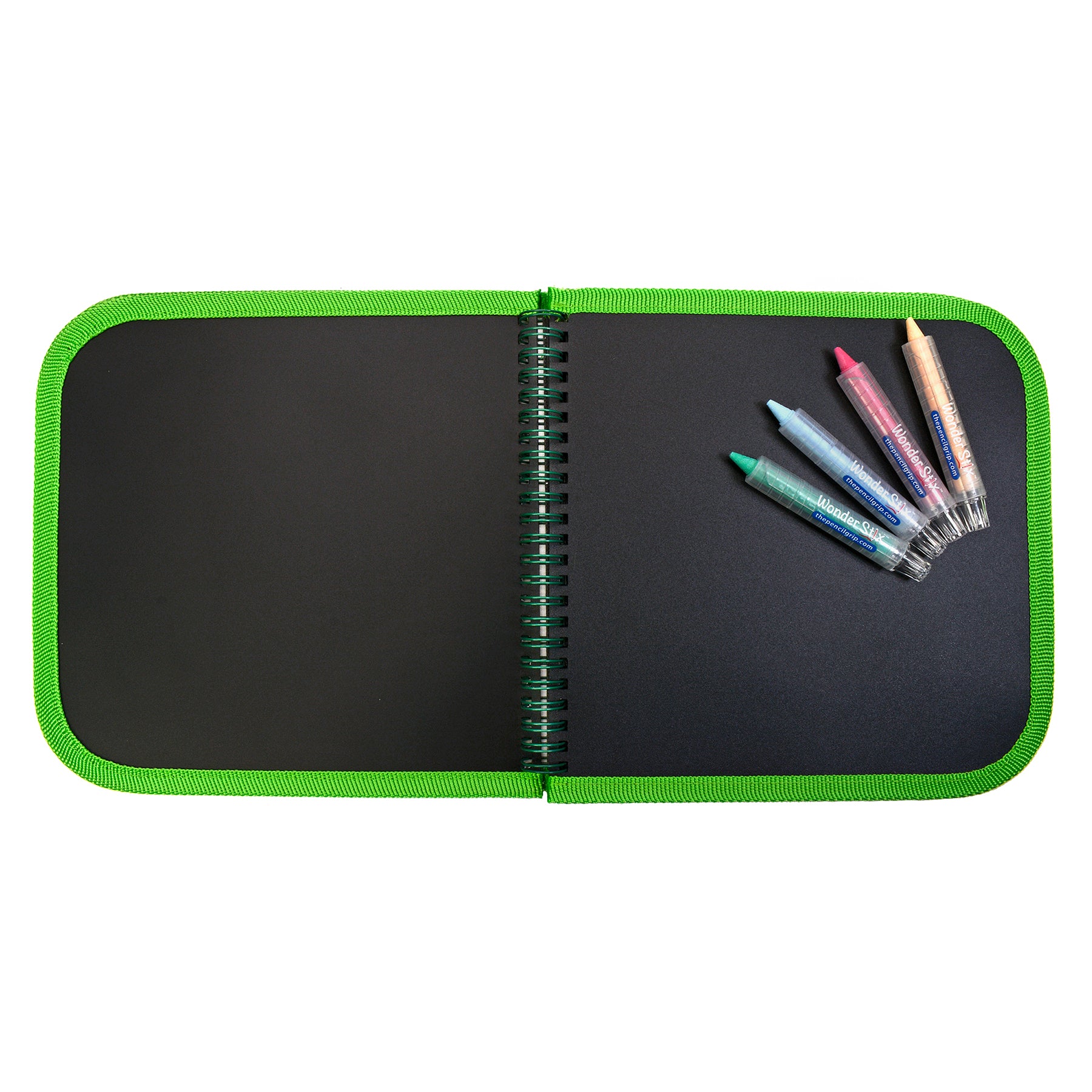 The Pencil Grip Daily Doodler Reusable Activity Book - Travel Cover with 4 Wonder Stix - Image 3