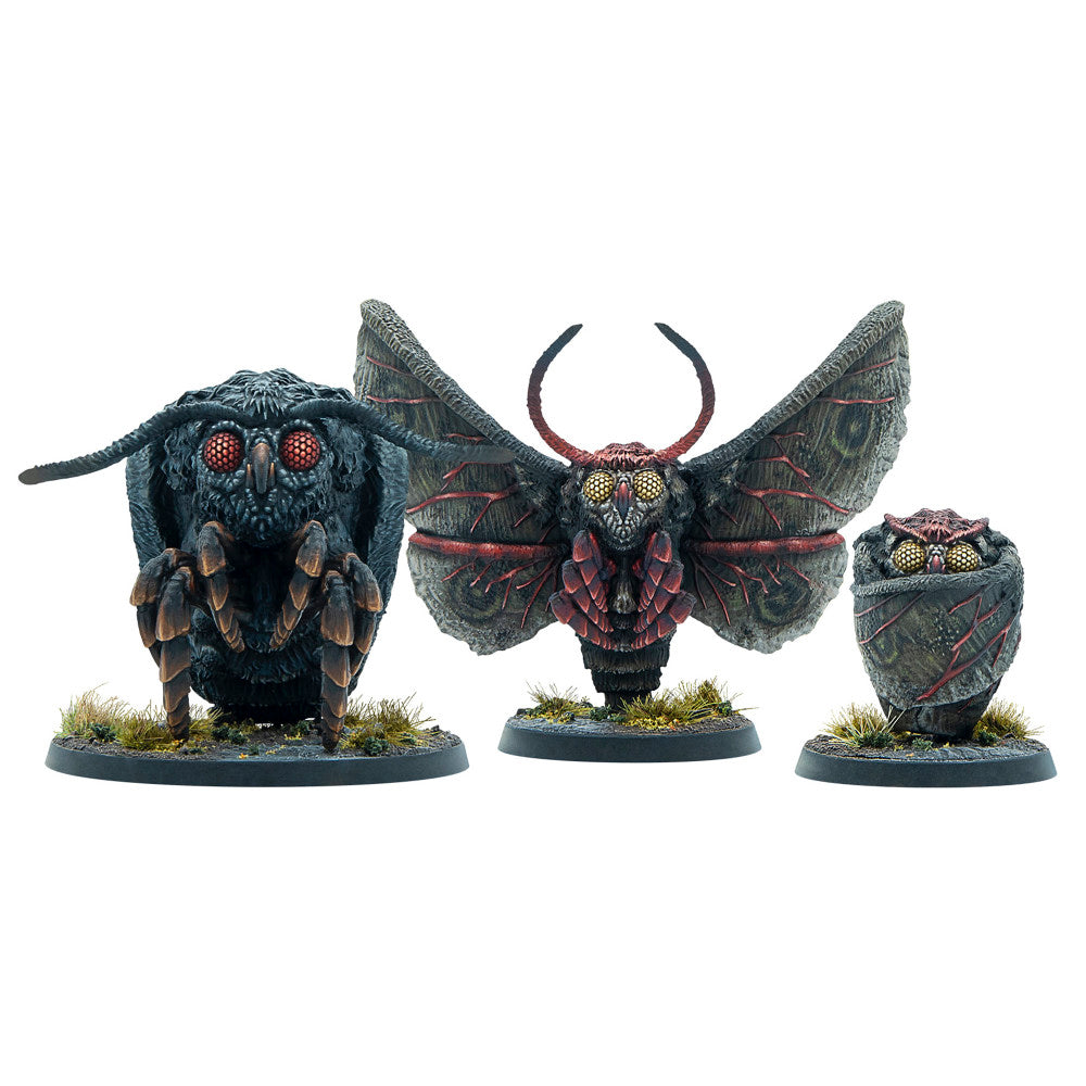 Modiphius Fallout: Mothman Eclipse Miniatures Set - 3 Collectible Figures