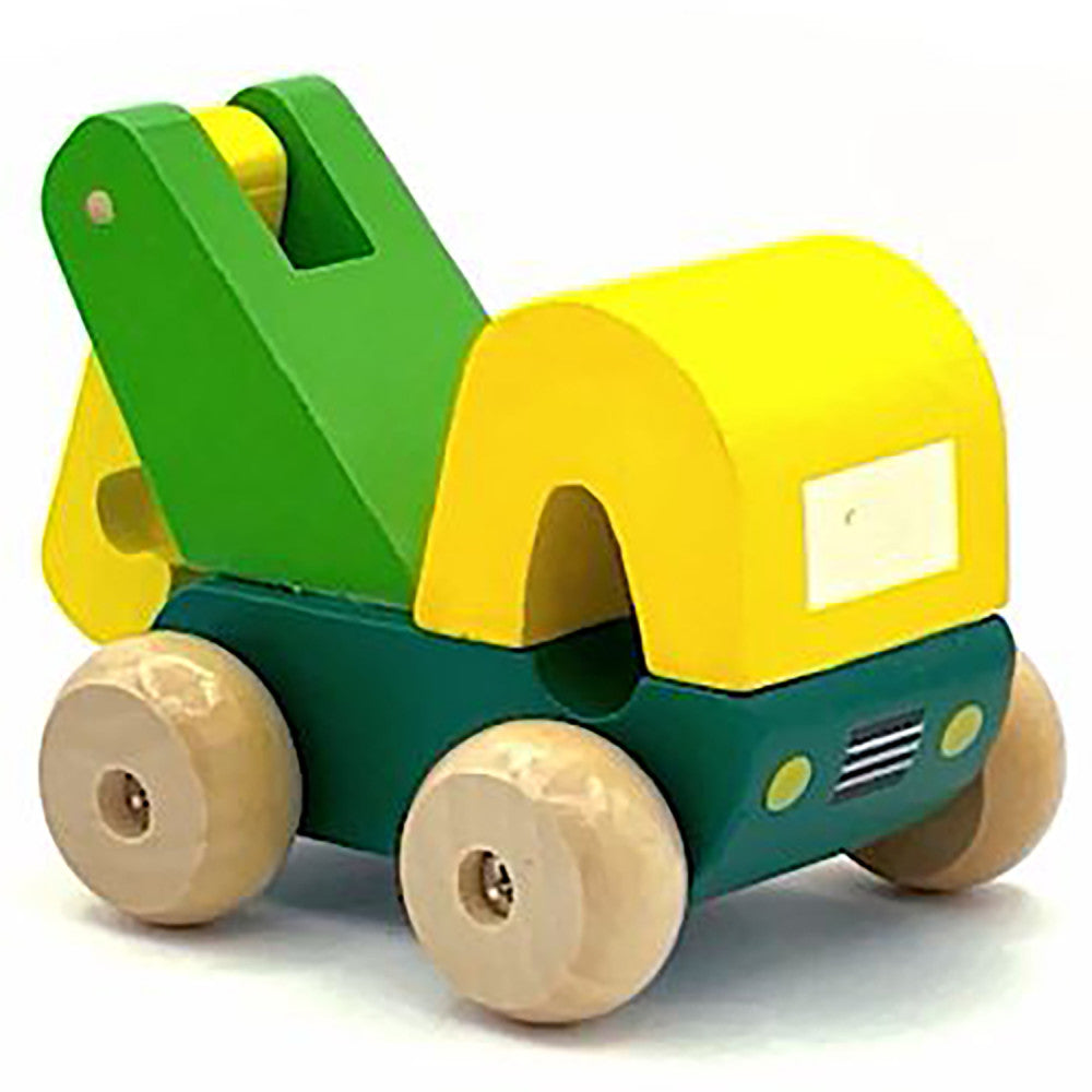 Orange Tree Toys First Trucks - Set of 3 Wooden Vehicles for Toddlers - Image 3