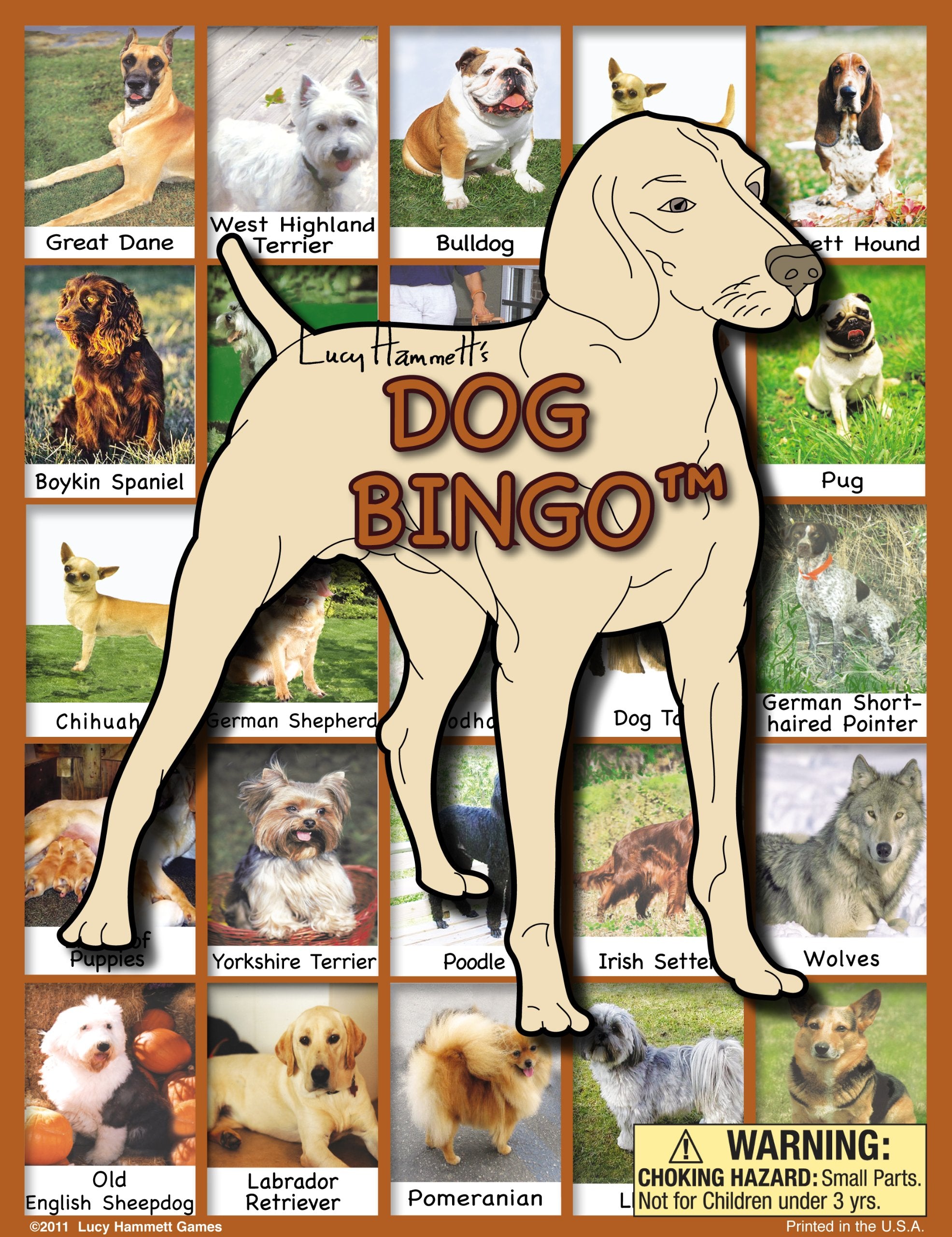 Alternative view of Dog Bingo Game: Popular Breeds Edition