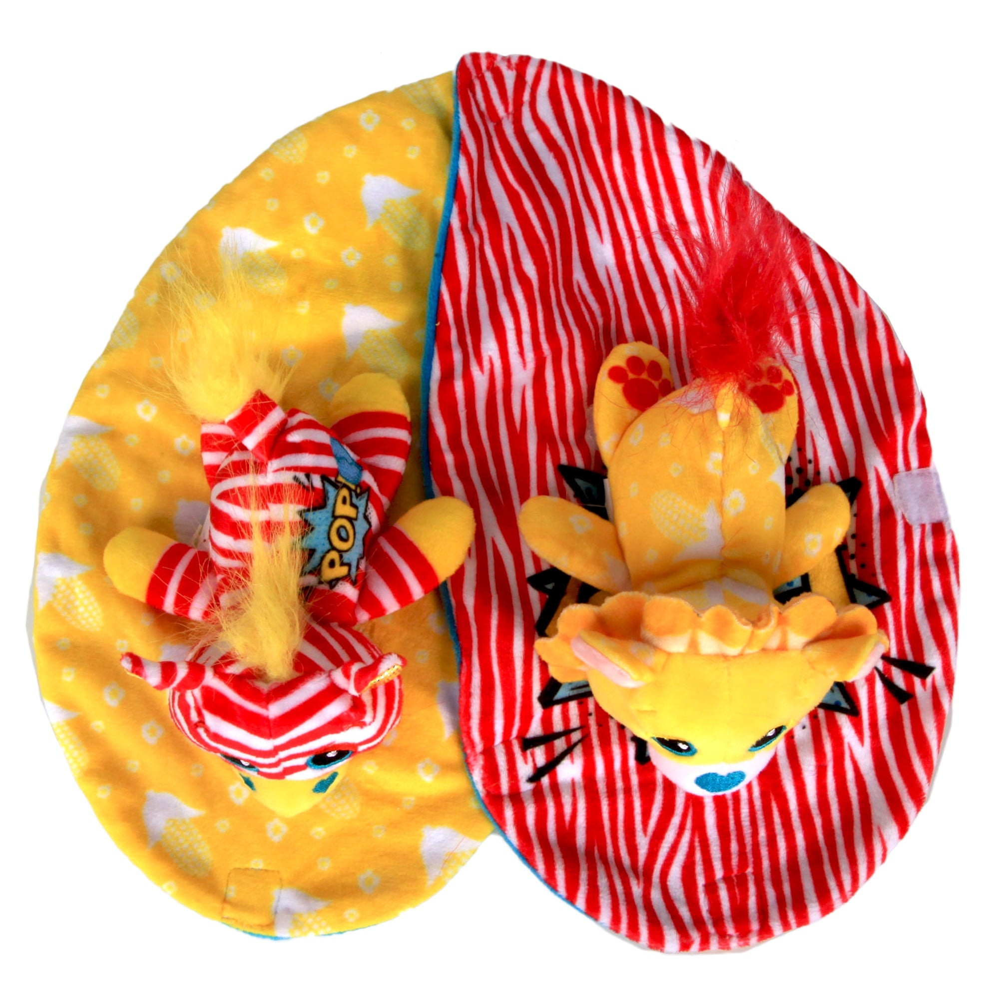Alternative view of Cutetitos Budditos 5-inch Plush Buttered Popcorn Pair
