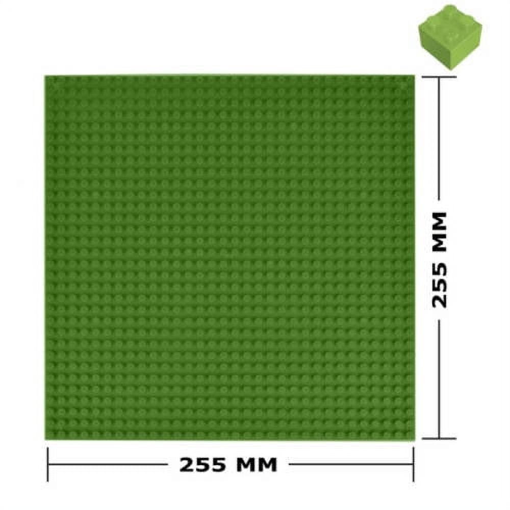BanBao Green Basic Base Plate for Small Blocks - Compatible Building Surface