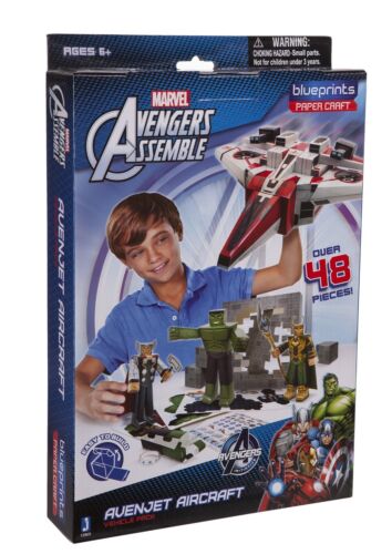 Zoofies Avengers Avenjet Papercraft Aircraft Builder Pack