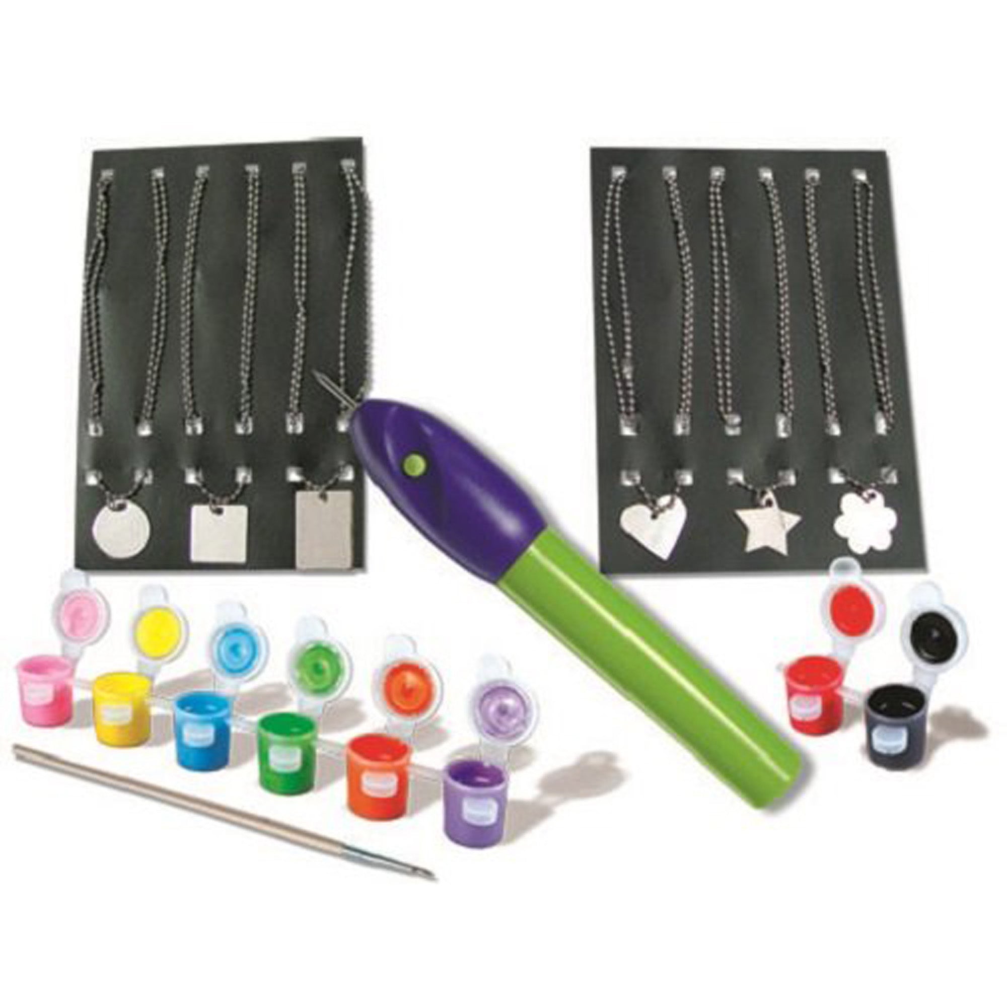 Alternative view of Small World Toys Creative Etch-a-Tag Engraver Craft Kit