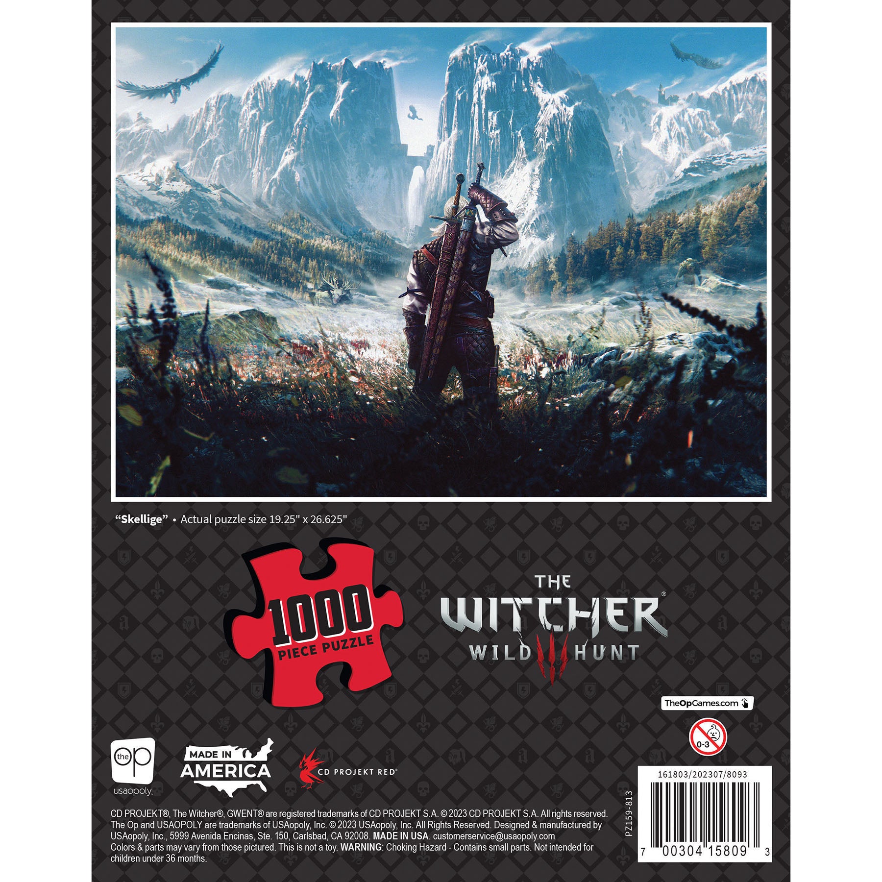 USAopoly The Witcher Skellige Jigsaw Puzzle - 1000 pc - Image 3