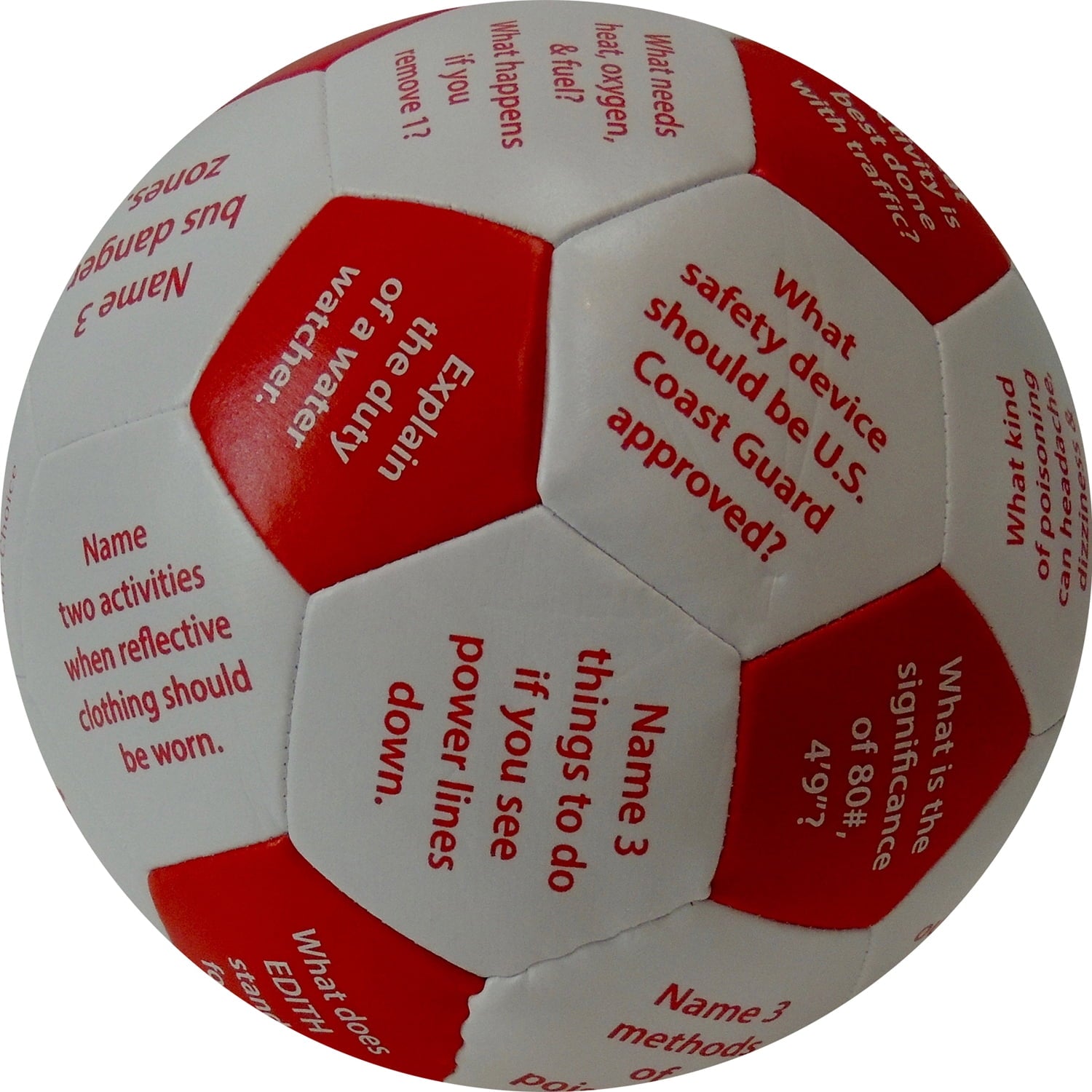 Injury Prevention Thumball - 6" Interactive Safety Learning Ball