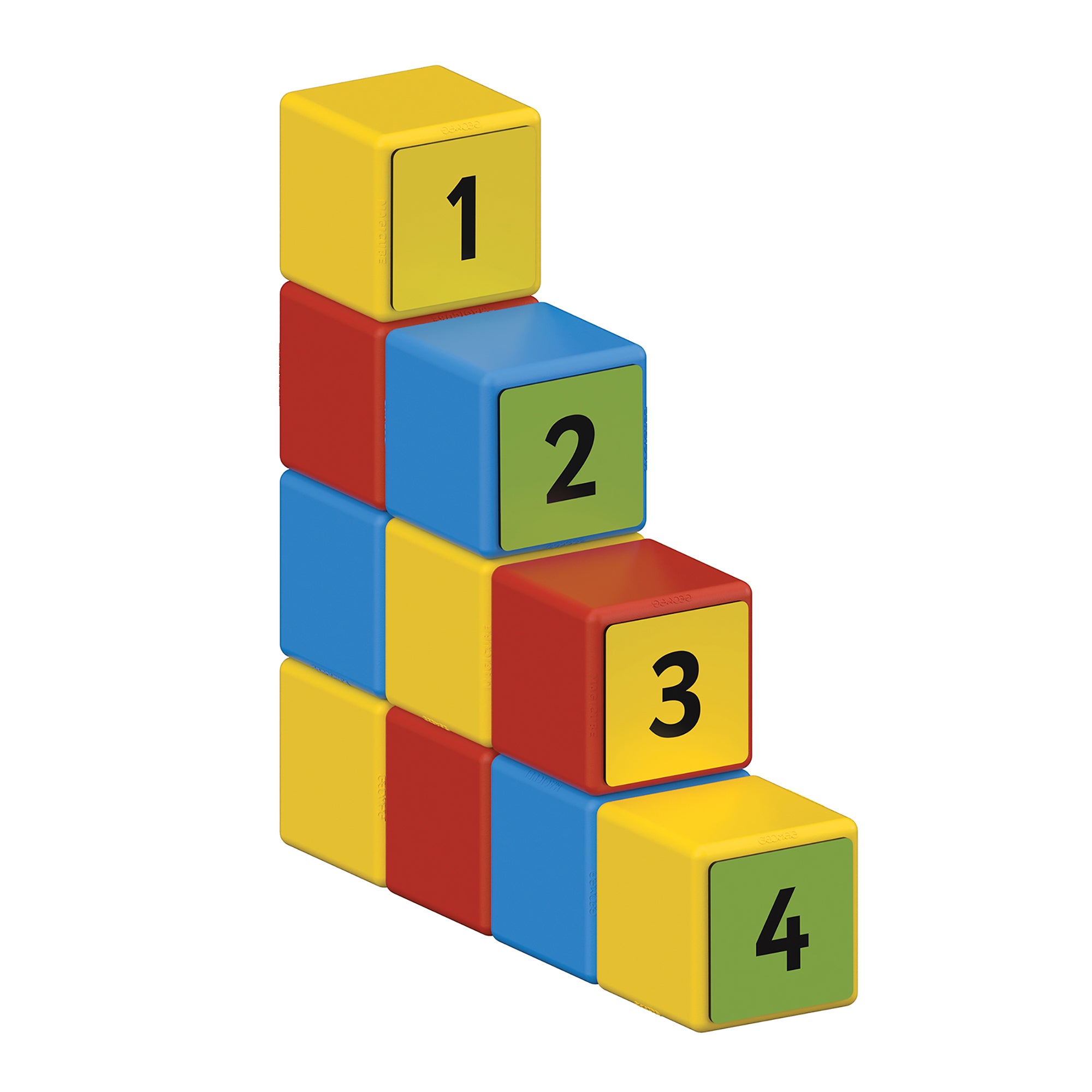 Geomag Magicube Math Building Set - 55 Pieces, Recycled Materials - Image 5