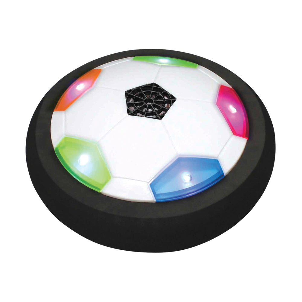 Alternative view of Toysmith Ultra Glow Air Power Soccer Disk - Light-Up Indoor Play